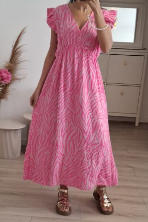 ROBE ELINA zèbre