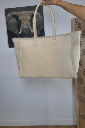 Sac cabas HELOISE crème