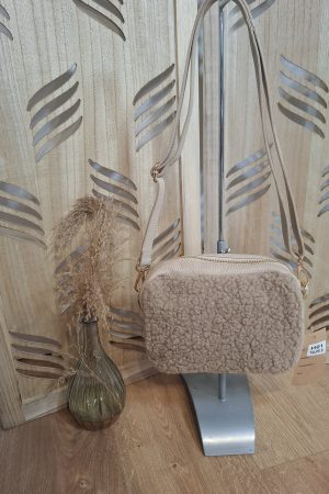 Sac à main AGATHE camel