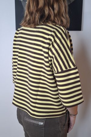 Top MORE AMOR jaune