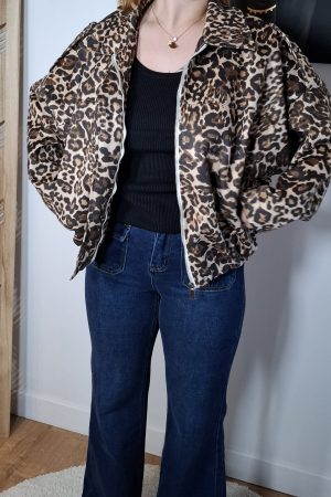 Veste CLARA léopard