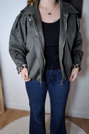 Veste CLARA kaki