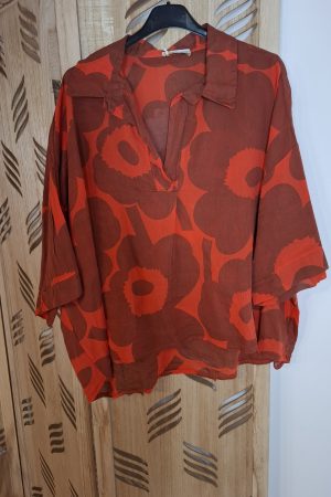 Blouse AVA rouge
