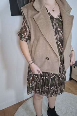 Robe LUCIE marron