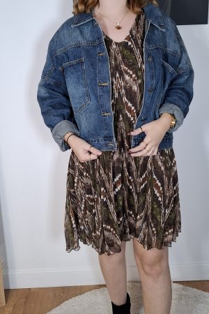 Robe LUCIE marron