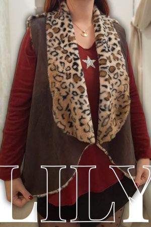 Veste LILY marron