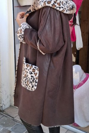 Manteau LOUISON Marron