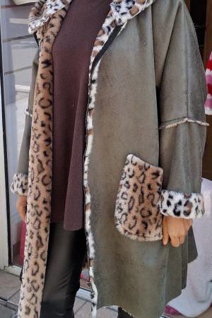 Manteau LOUISON Kaki