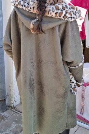 Manteau LOUISON Kaki