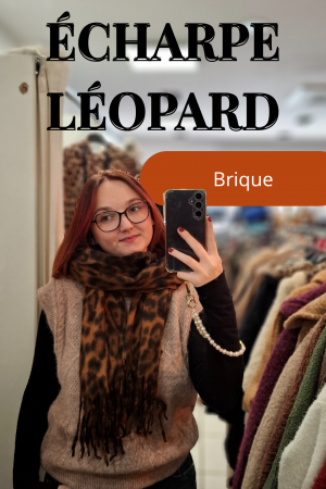 Écharpe Léopard