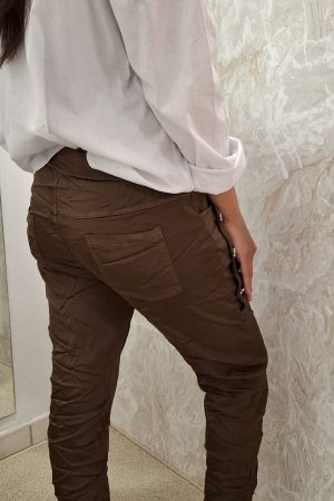 Pantalon JACKIE marron