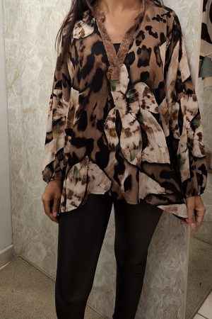 Blouse MILA léopard