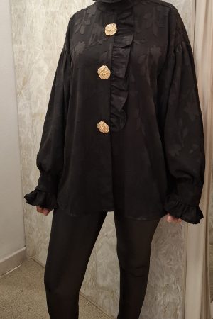 Blouse ELISABETH noire
