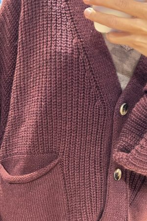 GILET Malya bordeaux