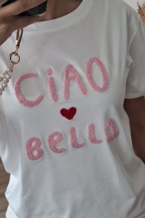 T shirt ciao bella rose