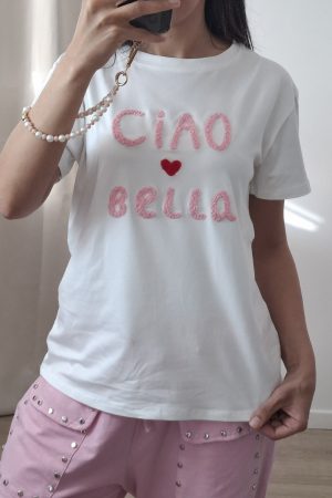 T shirt ciao bella rose