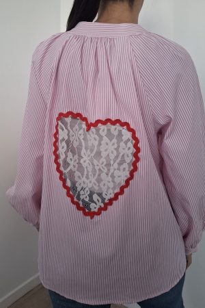 Chemise SOLÈNE rose