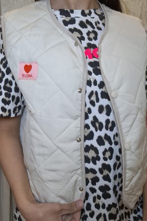 Veste amour ecru