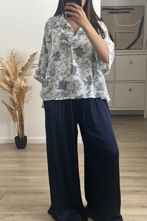 BAS SERENA bleu marine