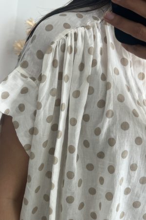 TOP ALIA taupe