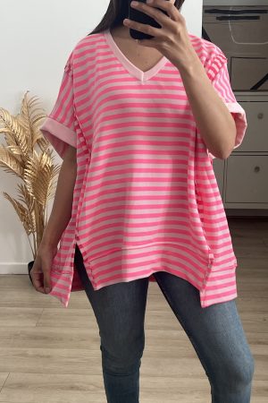 TEE-SHIRT CELIA rose