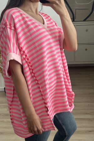 TEE-SHIRT CELIA rose