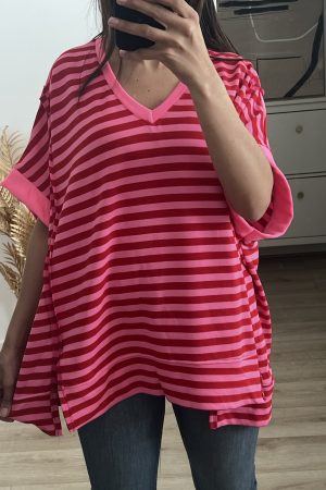 TEE-SHIRT CELIA rouge