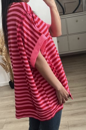 TEE-SHIRT CELIA rouge