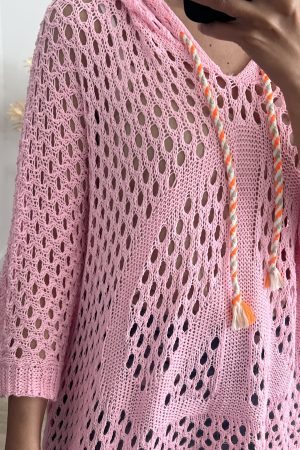 TOP SOLAL rose clair