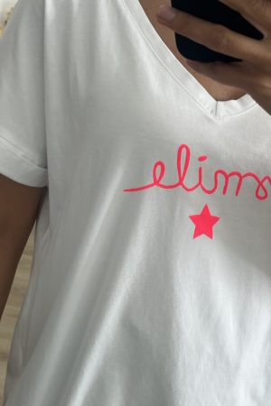 Tee-shirts Smile blanc