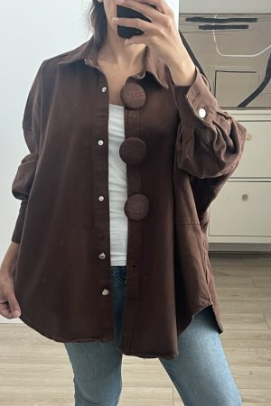 VESTE MOLY CHOCO