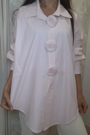 Chemise moly rose