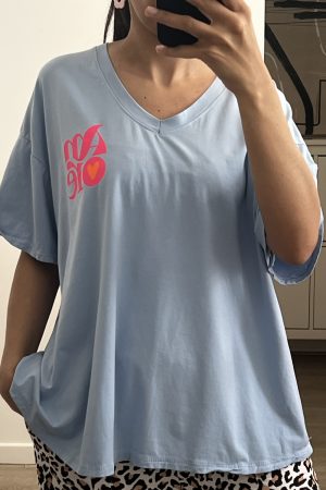 Tee-shirt Amor bleu