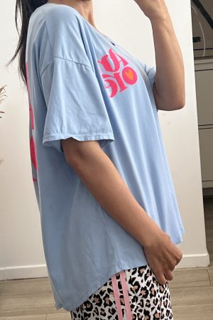 Tee-shirt Amor bleu