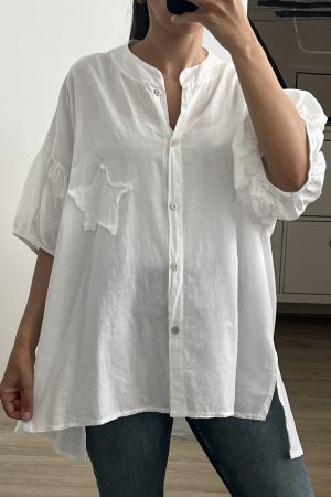 TOP Elisa blanc