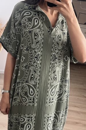 ROBE BANDANA KAKI