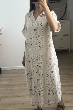 ROBE BANDANA BEIGE