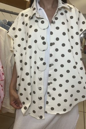 VESTE MOLY pois choco