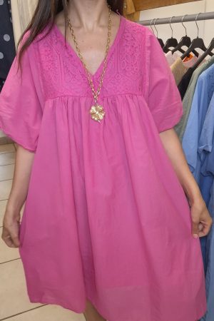 ROBE ANNA FUSHIA