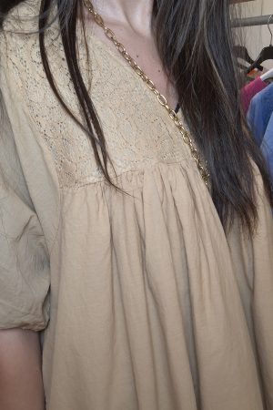 ROBE ANNA CAMEL