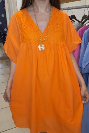 ROBE ANNA ORANGE