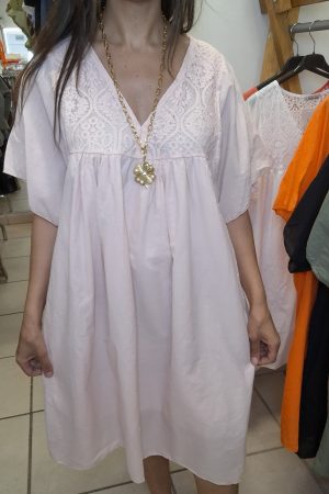 ROBE ANNA ROSE PALE