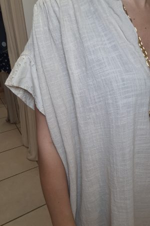 ROBE CHLOE BEIGE