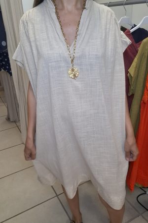 ROBE CHLOE BEIGE