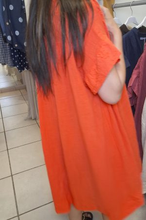 ROBE CHLOE ORANGE